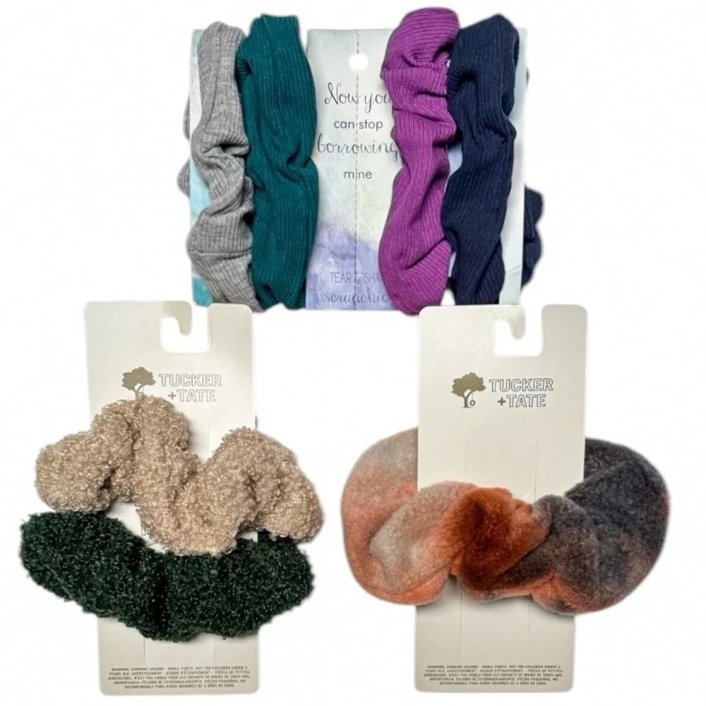 Nordstrom Girl’s Hair Accessories Bundle Of 3 Scrunchies